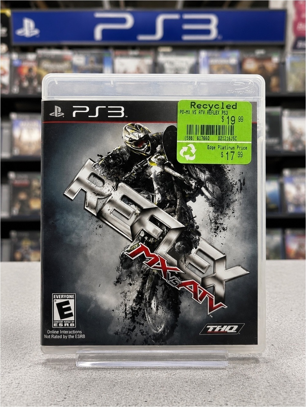 MX vs. ATV Reflex PS3 PlayStation 3 Complete CIB Tested & Working
